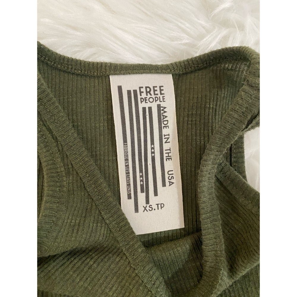 Free People Ribbed Tank Top - Picture 4 of 5